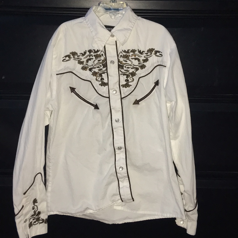 Cowgirl button up shirt